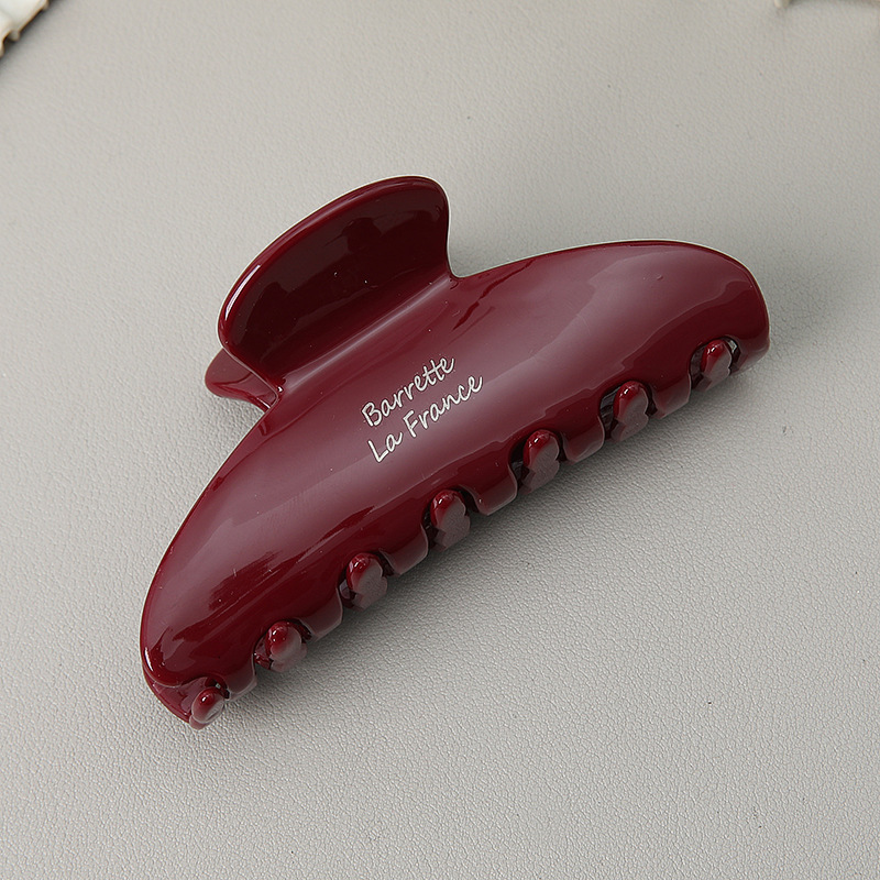 Classic Gold Label Acetate Hair Claw Clip 4