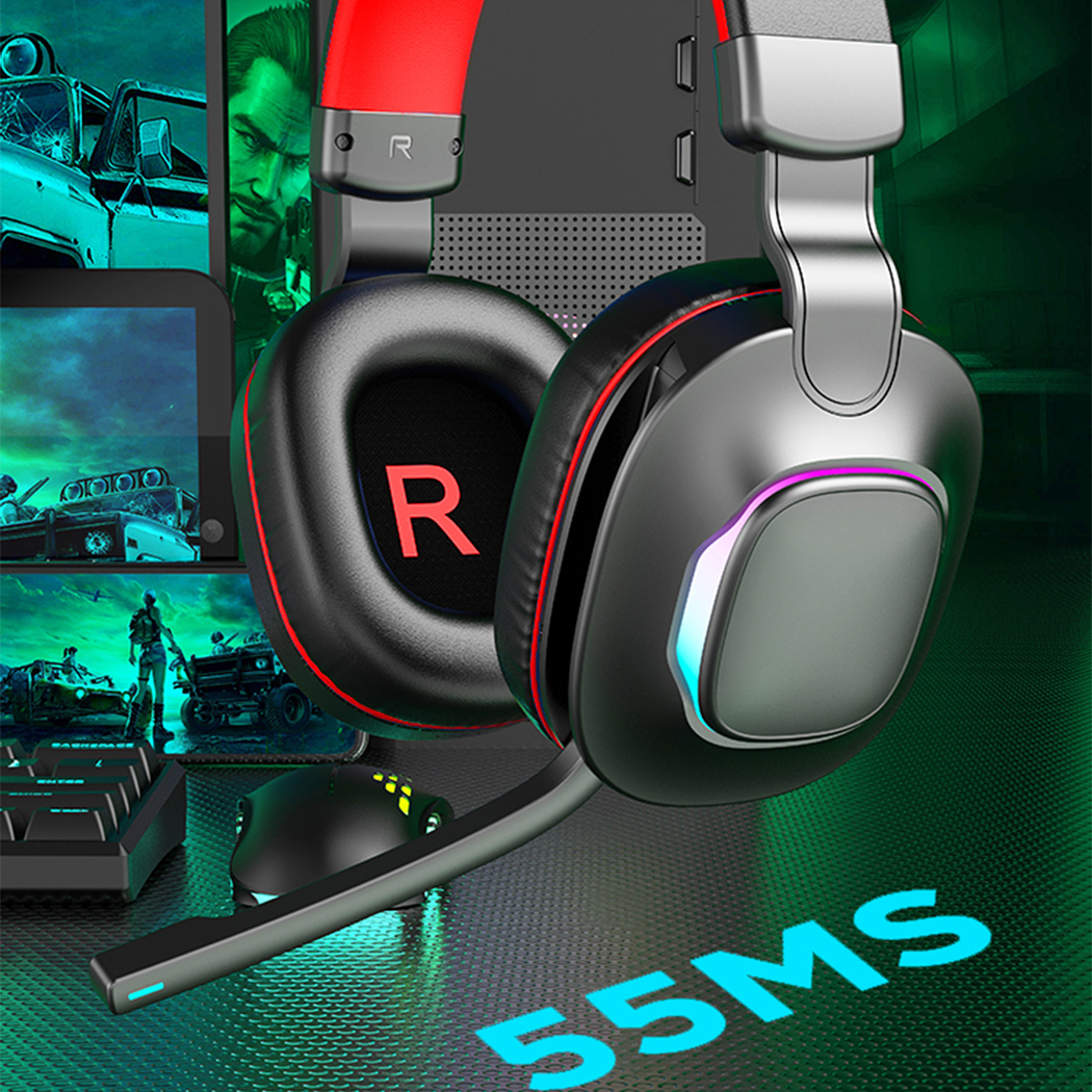 Pink Wireless Gaming Headset for Women 3