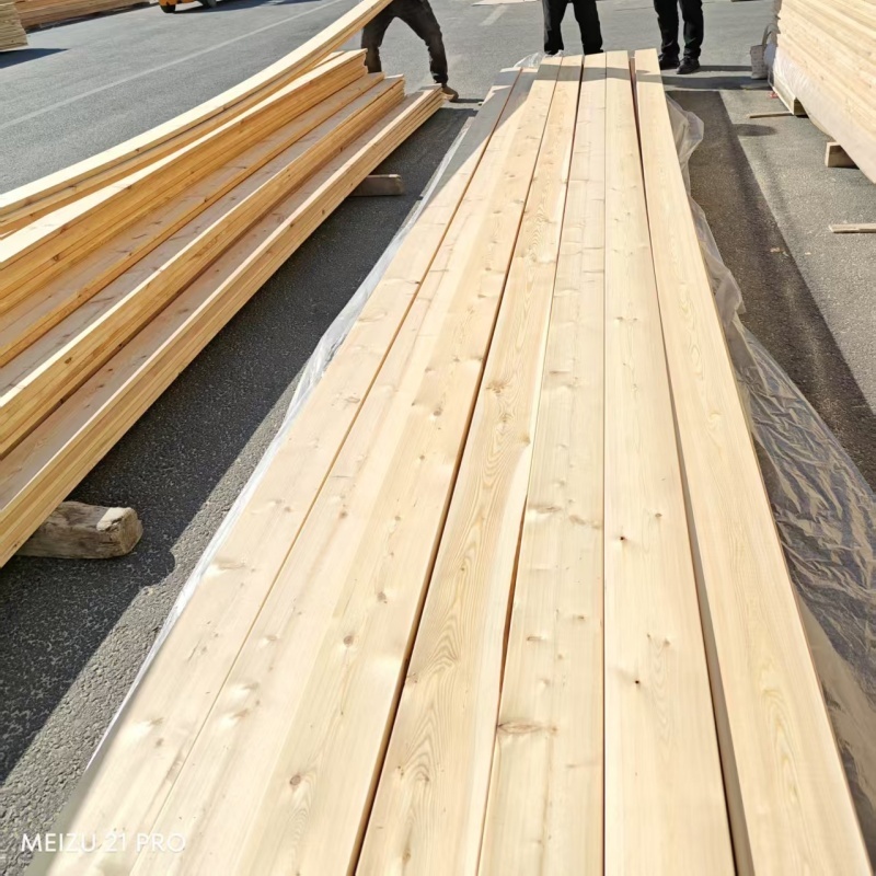Natural Durable Larch Decking Boards 2