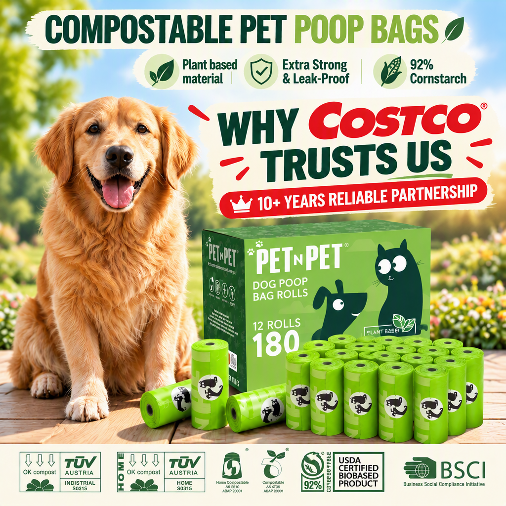 270-Count Odor-Blocking Dog Waste Bags