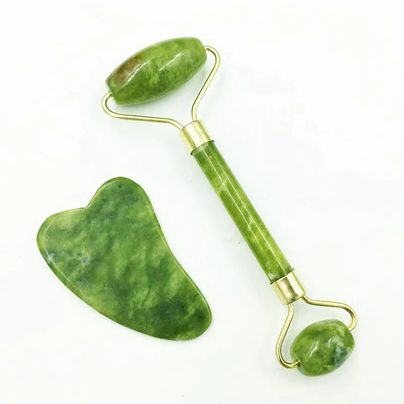 Natürliche Jade Scraping Board Roller Massagegerät Law Tattoo