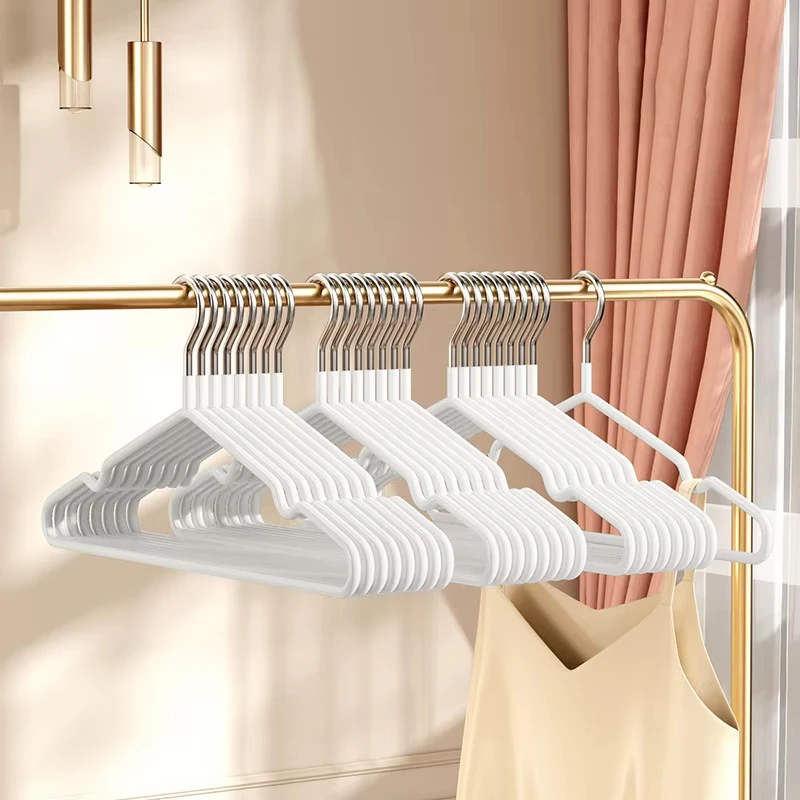 10-Pack Non-Slip Metal Clothes Hangers 4