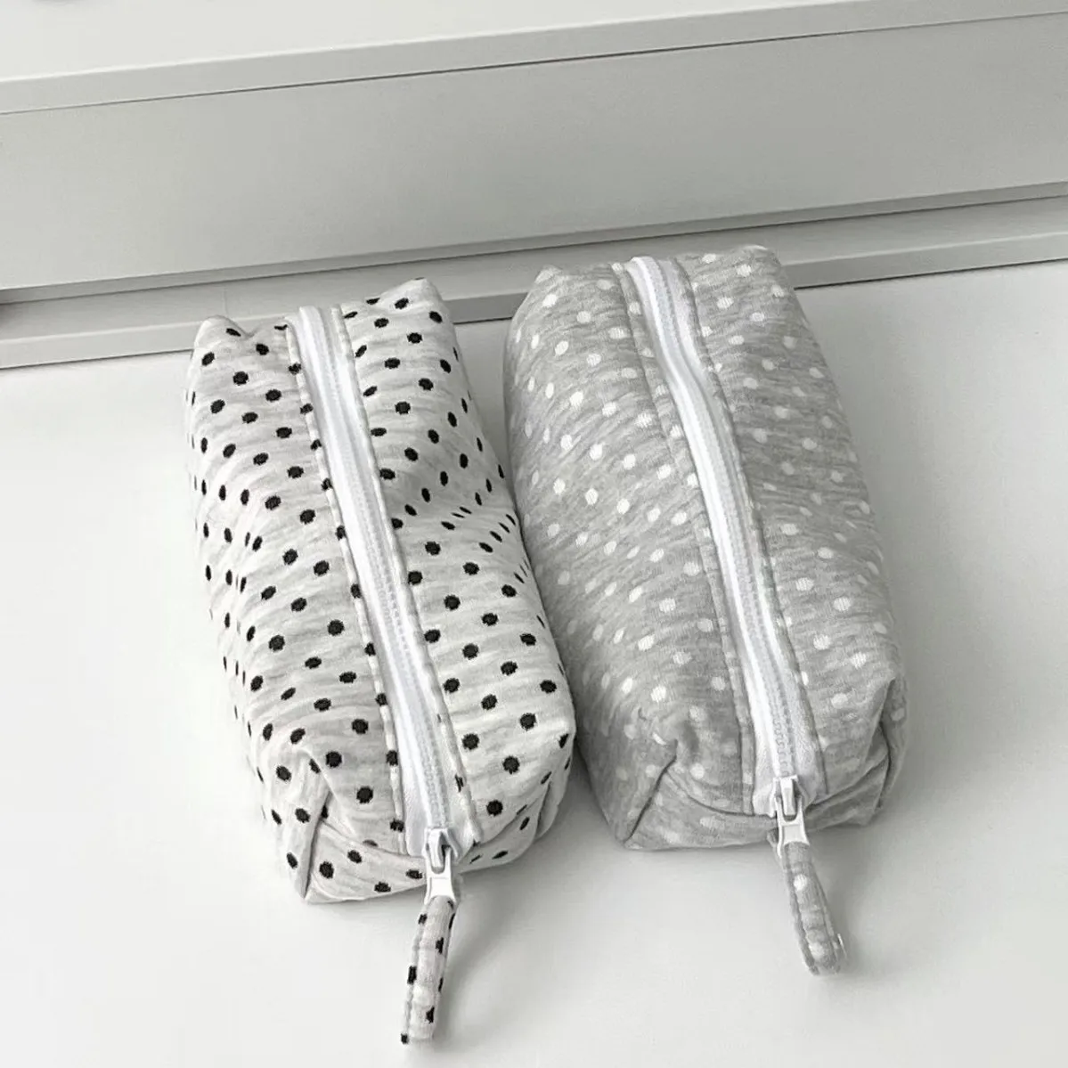 Large Polka Dot Pencil Case 2