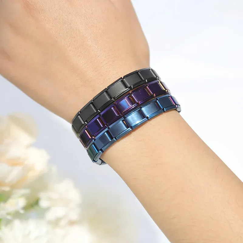 Italian Link Charm Bracelet in Stainless Steel 3