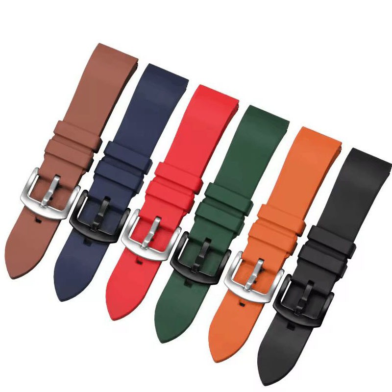 Gummi-Uhrenarmband Schnellwechsel 20 mm