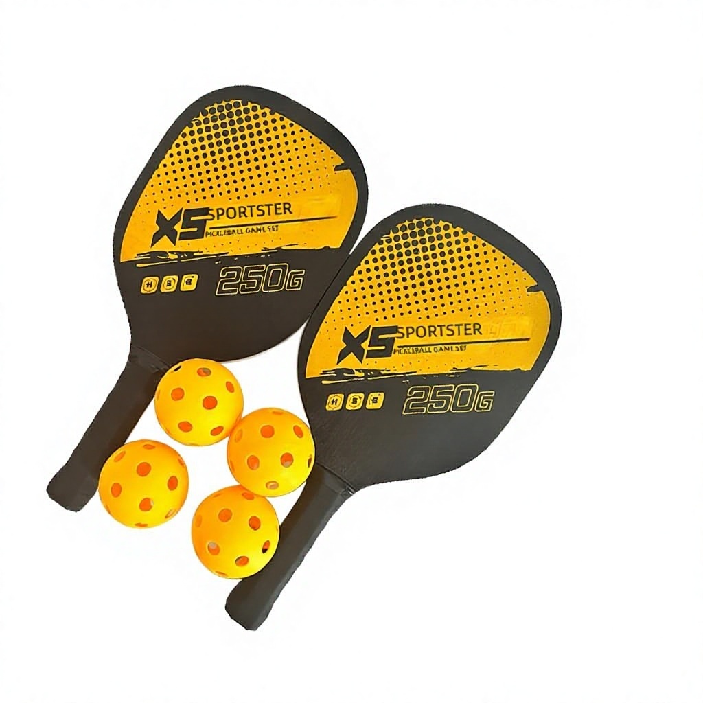 Yangmu Pickleball Racket Set Beach Paddle With Balls
