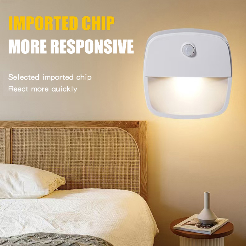 Battery Motion Sensor LED Night Light, Warm White 2