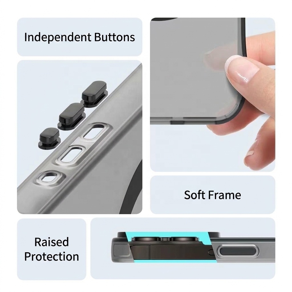 Magnetic Phone Case with Wireless Charging 3