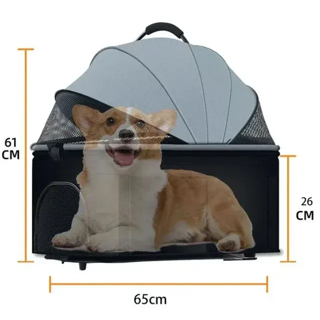 Foldable Pet Trolley 3