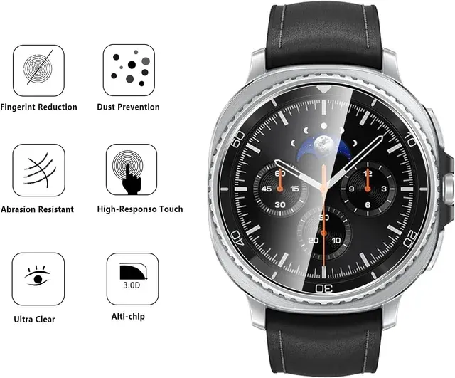 Tempered Glass Protector for Galaxy Watch 4