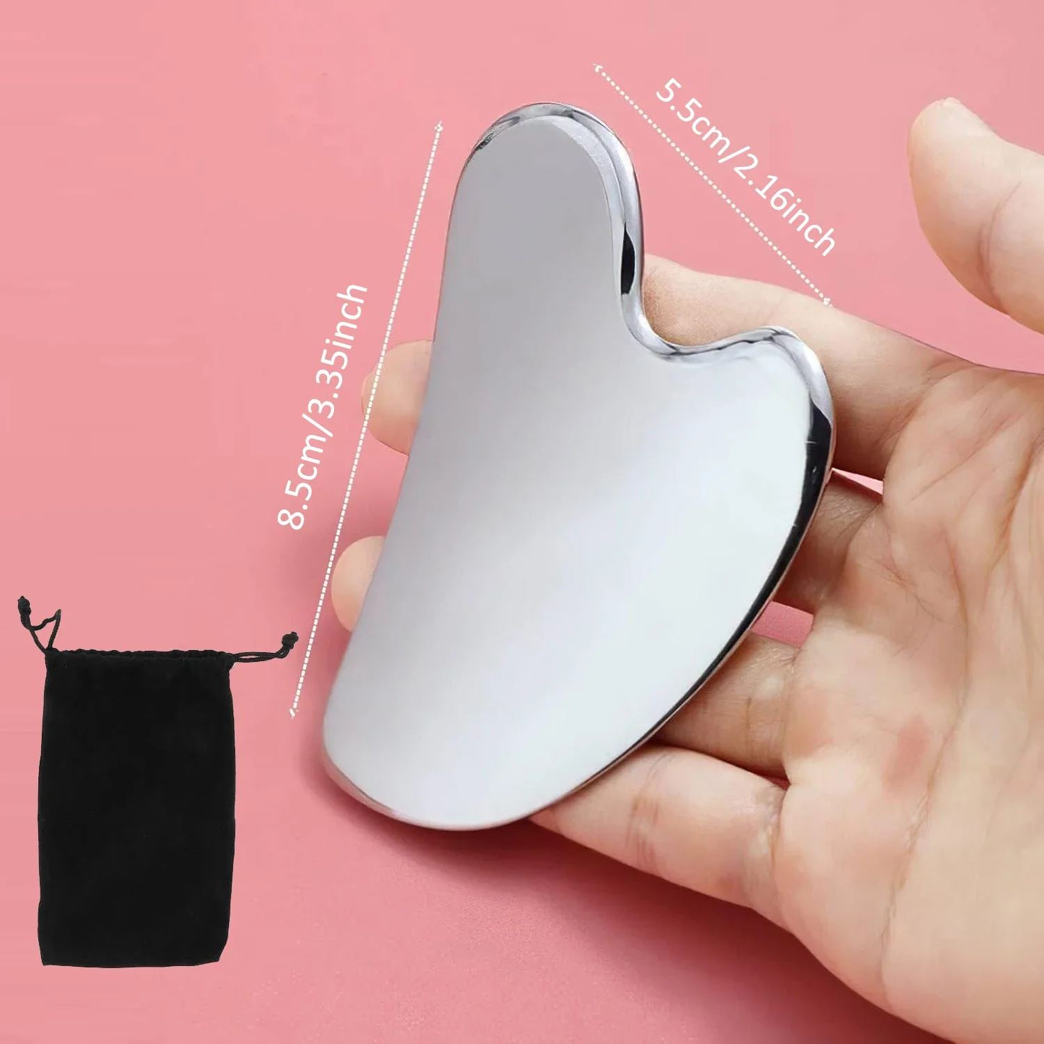 1pc Gua Sha Bord Schönheit Hautpflege Gesichts Werkzeug 3