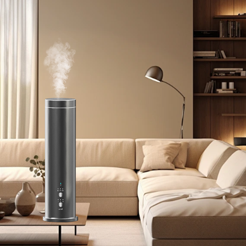 Wooden Tower Aroma Diffuser Humidifier 3
