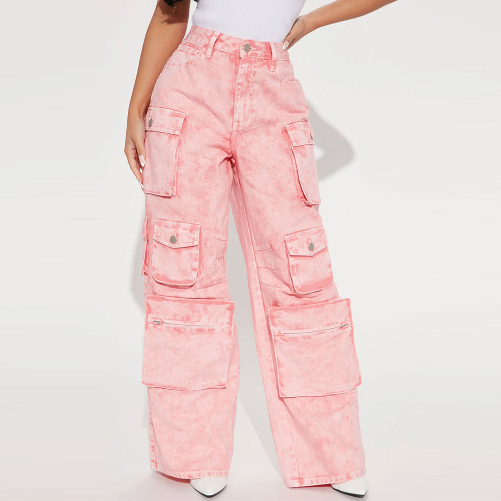 Arrival Multi-Color Stacked Plus Size Women Cargo Pant 2