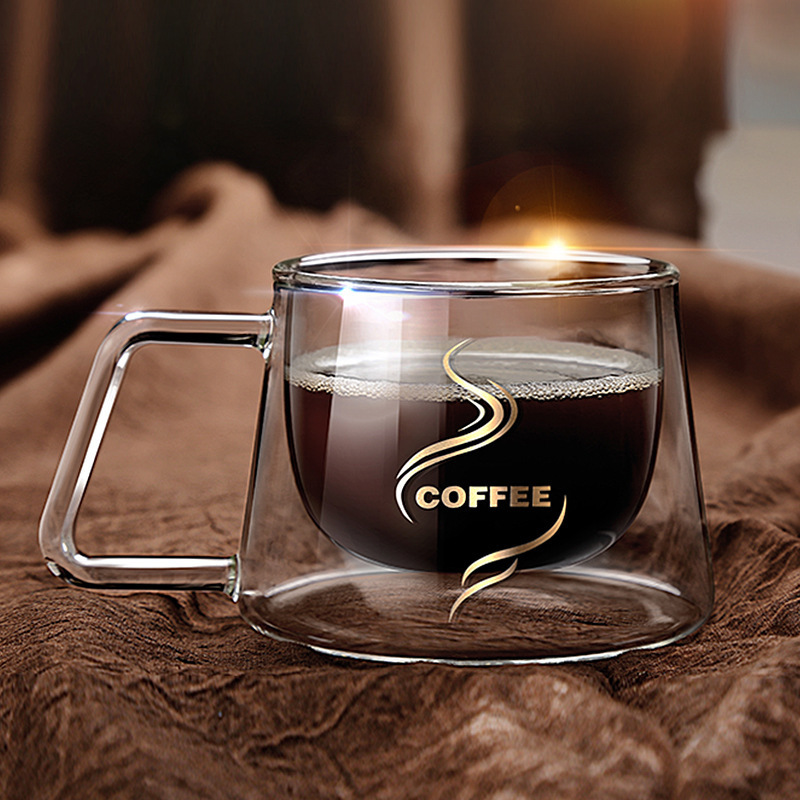 Double Wall Glass Espresso Cup 200ml