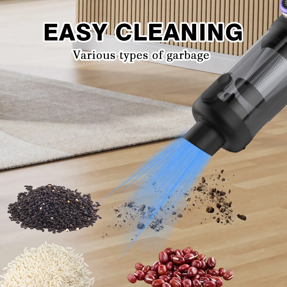 Rechargeable Powerful Wireless Handheld Vacuum Cordless Portable for 3