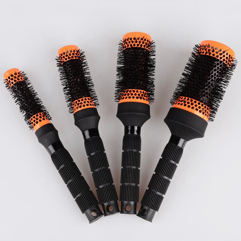 Boar Bristle Round Hair Brush 3