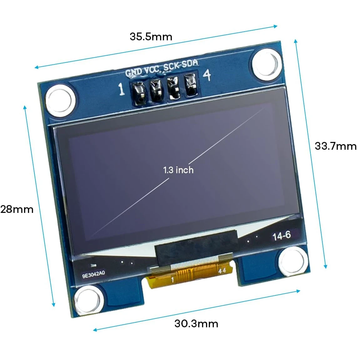 OLED-Anzeigemodul