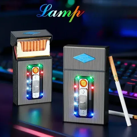 Schlankes USB-Zigarettenetui