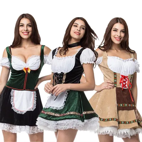 Halloween Beer Maiden Costume