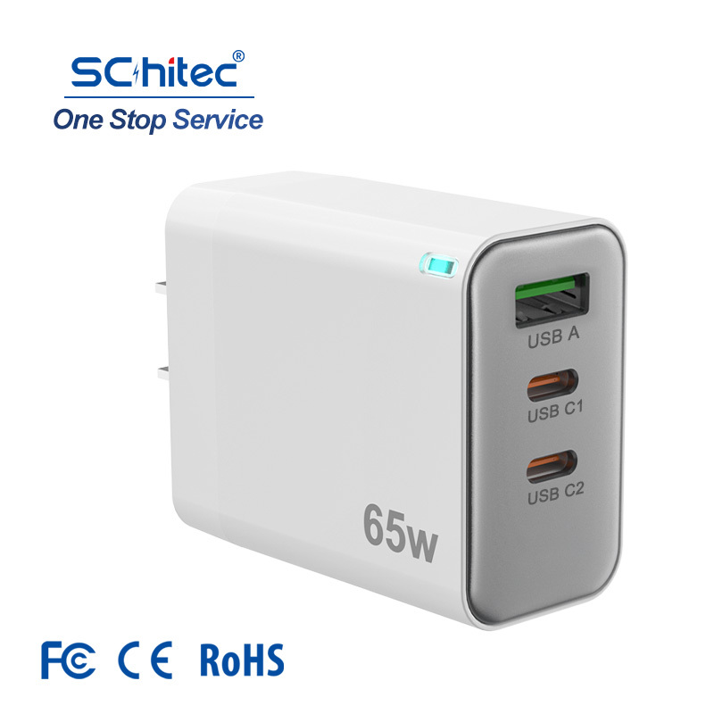 Schitec 65W Gan Wall Charger Super Speed EU