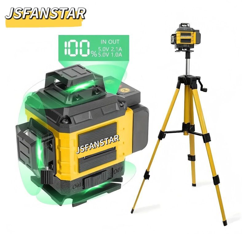 Green 360 Degree Self-Leveling Laser with Tripod 2