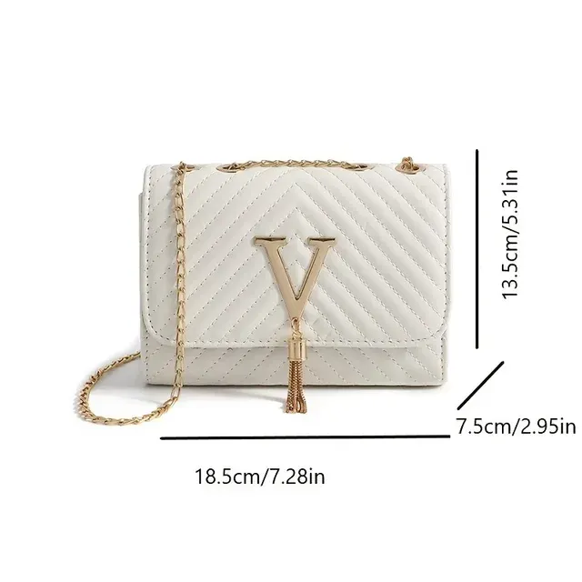 Women's Sequin Clutch with Tassel 1