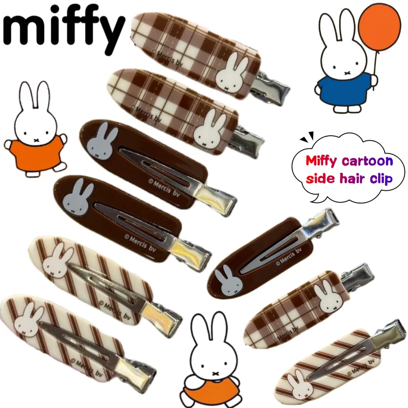 Miffy Cartoon-Haarspange Farbenfroh Niedlich Mädchenhaft Kreativ süß Frisch
