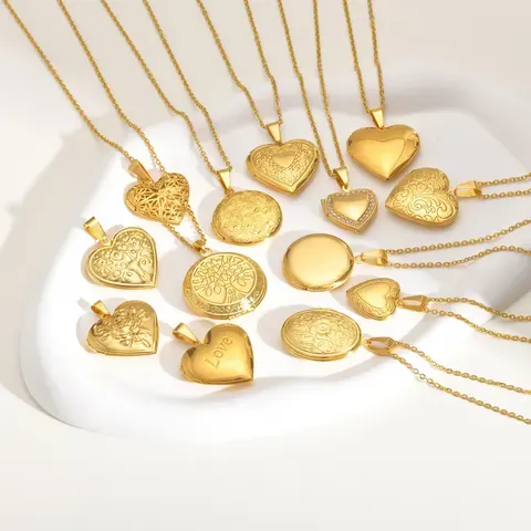 heart locket pendant