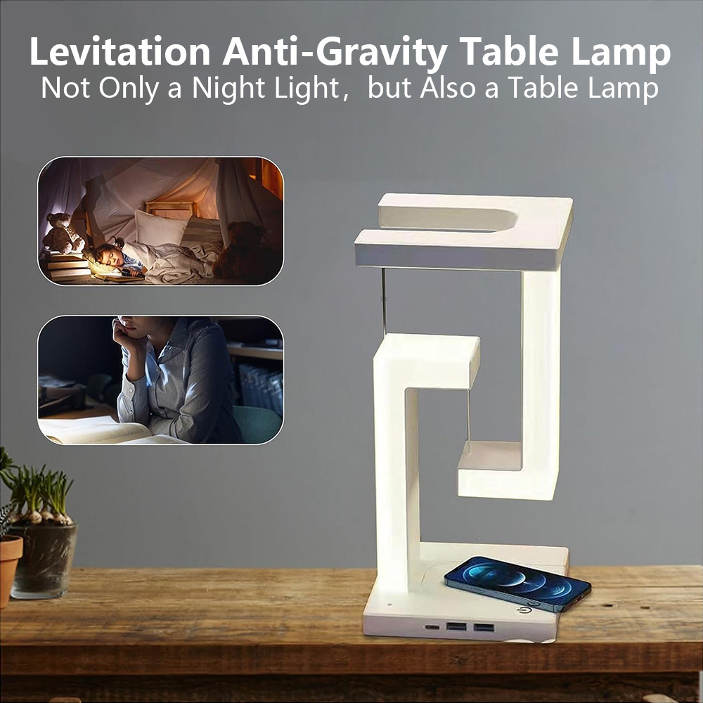 Levitating LED Desk Lamp with Touch Control 3