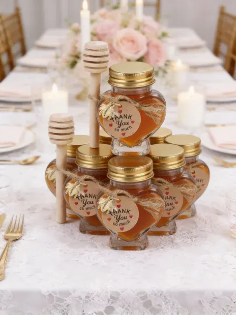 Honey Jar Favor Set 4