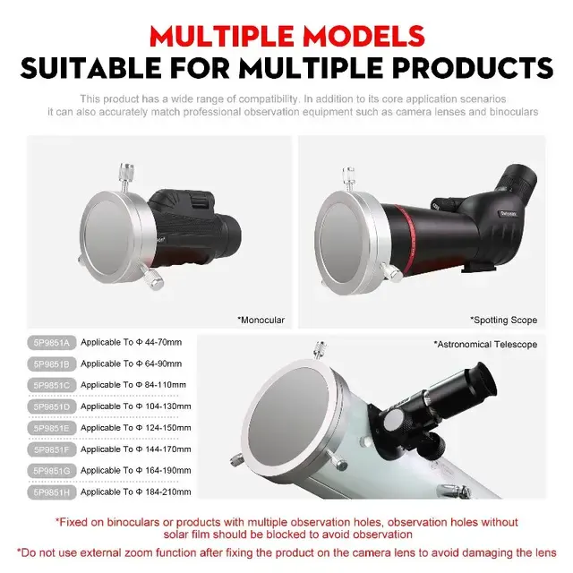 Solar Filter for Telescope 4