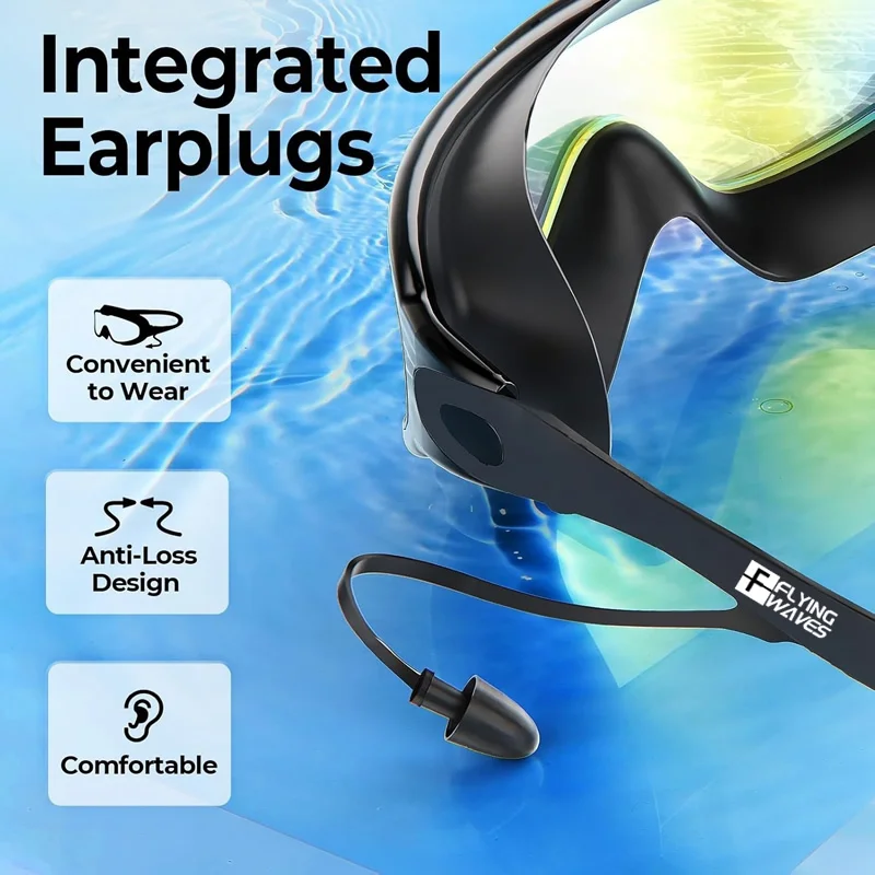 Large-Frame Swim Goggles for Adults 2