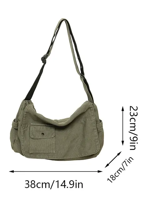 Canvas Crossbody Bag 2