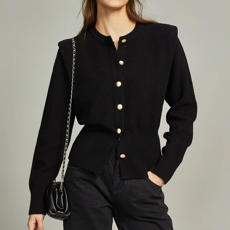 Fashion Personalized Knitted Cardigan Coat For Women 3