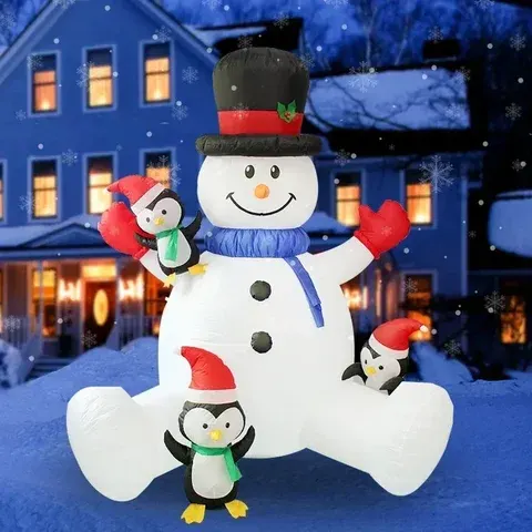 Inflatable Christmas Snowman