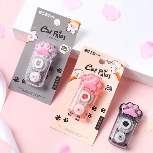 Cute Cat Claw Correction Tape Set 2