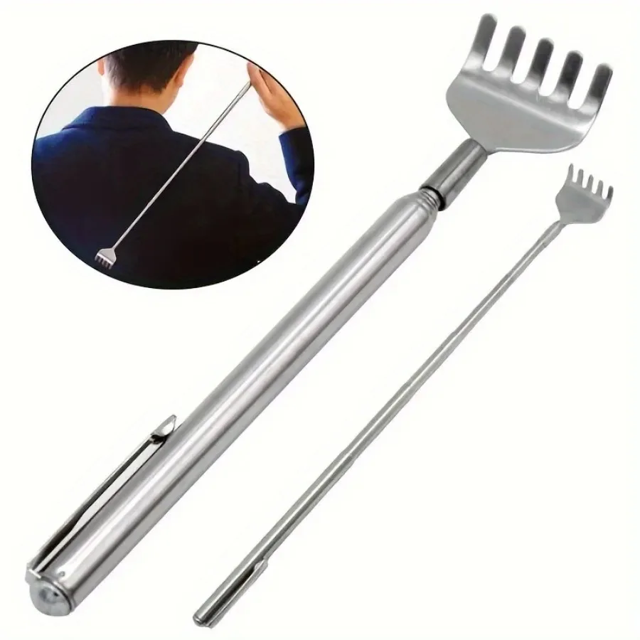 Telescopic Stainless Steel Back Massager
