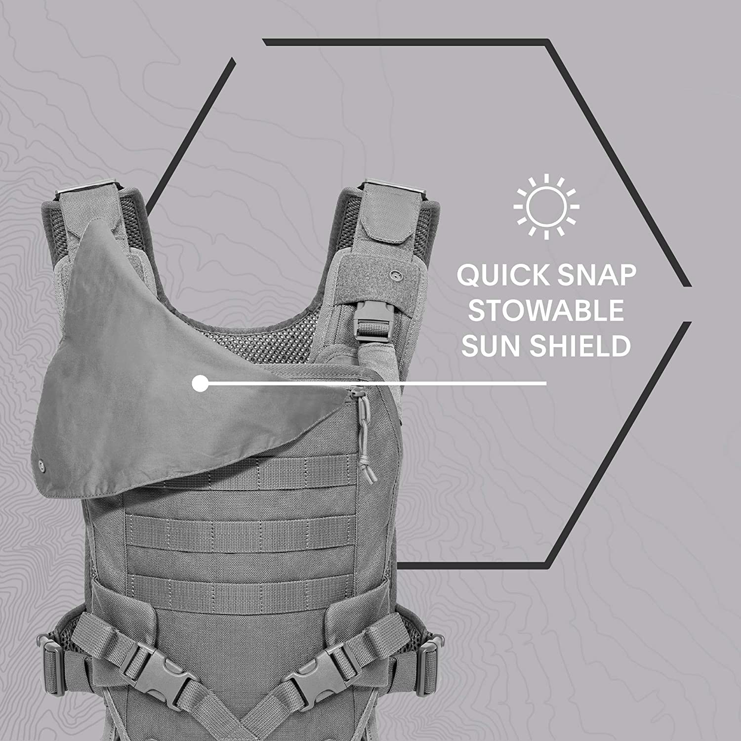 Tactical Multifunctional Baby Carrier Backpack 4