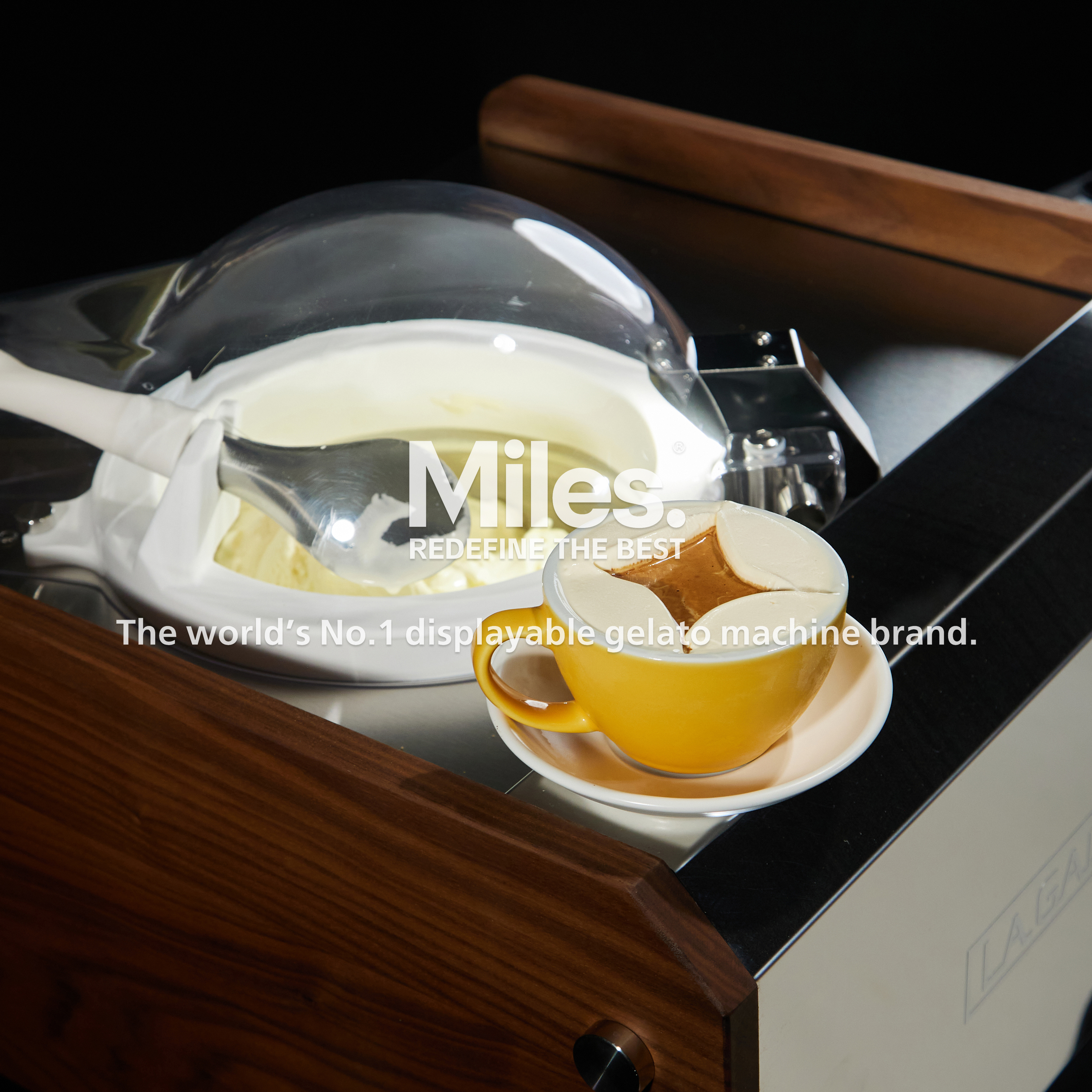 Tabletop Automatic Gelato Ice Cream Making Machine Yogurt