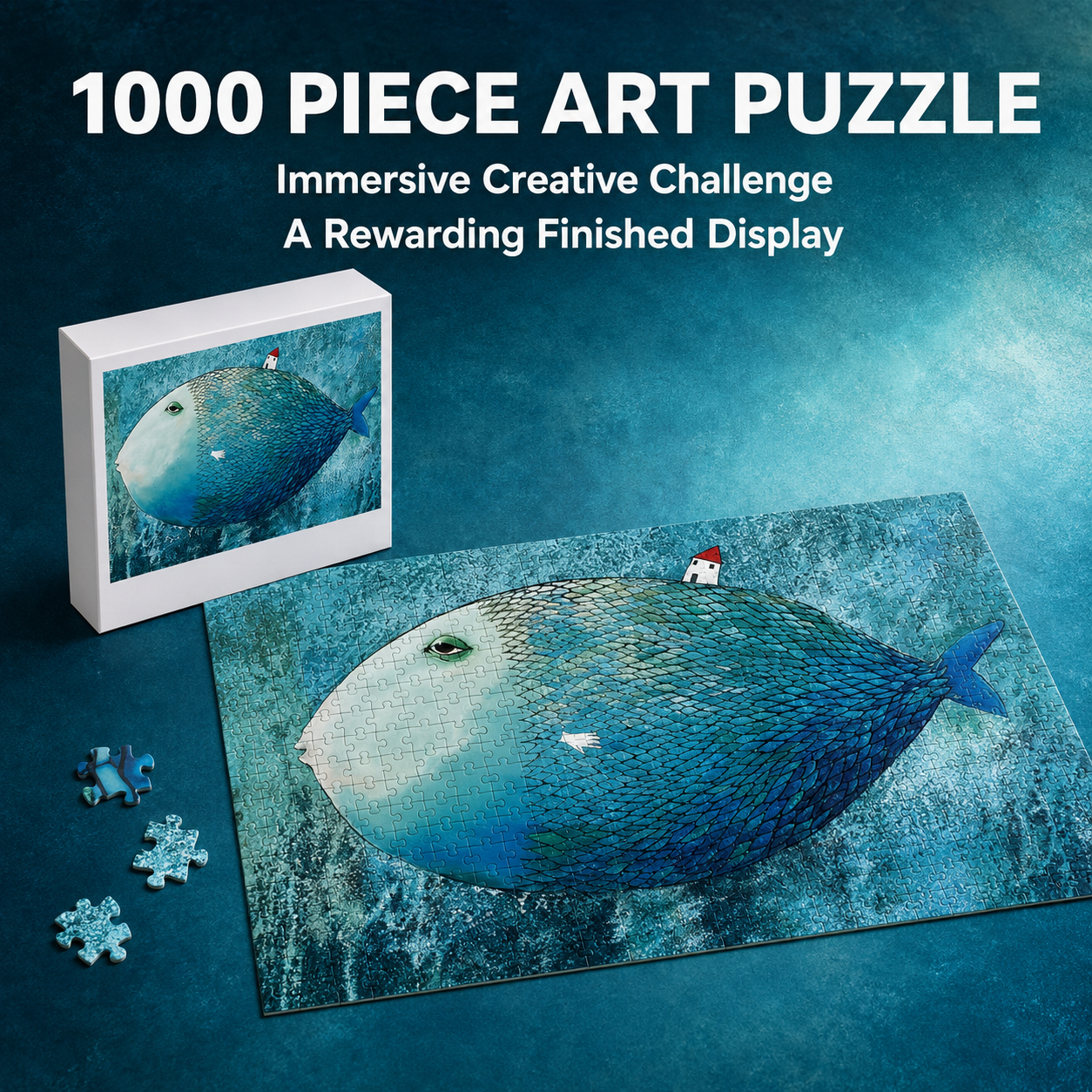 Decompression Printed Puzzle 1000 Pieces Adults 4