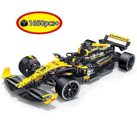 Race Car Building Block Model