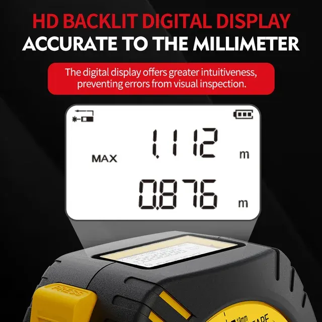 Laser Tape Measure 4