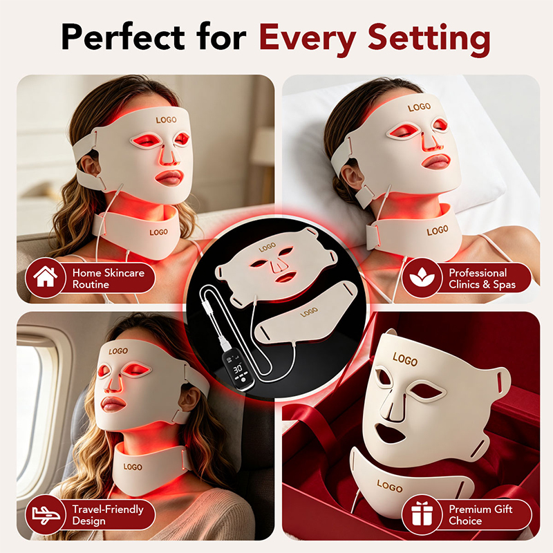 Infrared Red & Light Face Mask With Neck 4