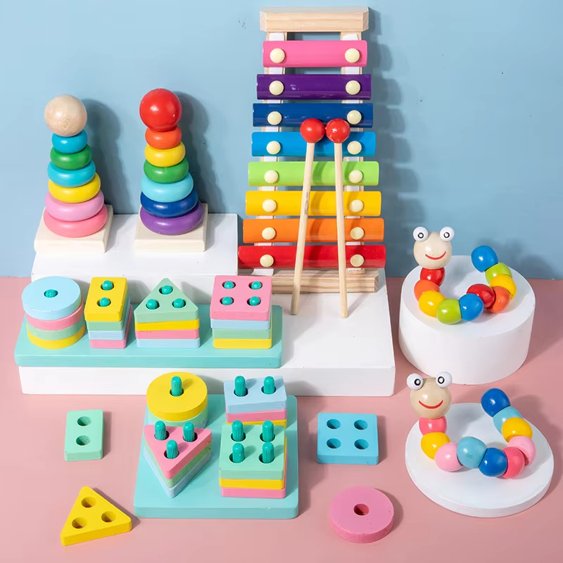 Multi-Style Montessori Wooden Learning Toy 4