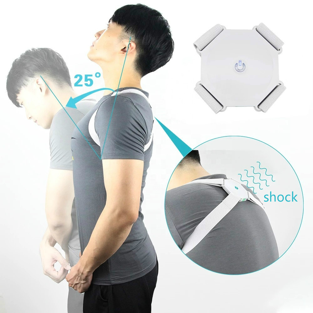 USB Rechargeable Electric Vibration Corrector De Postura Inteligente 3