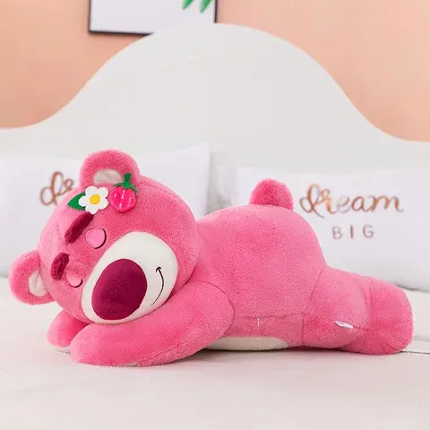 30cm Bear Strawberry Sofa Plush Pillow