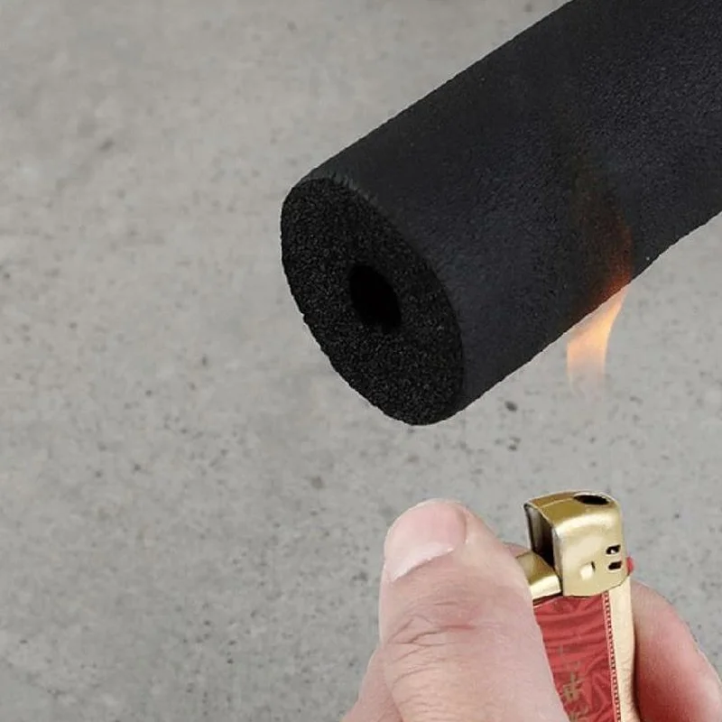 6mm-32mm Schwarze PPR-Schaumrohr-Isolierung Wasserdichte Rohrhalterung Thermische Schutzhülle Klimaanlagen-Zubehör 4