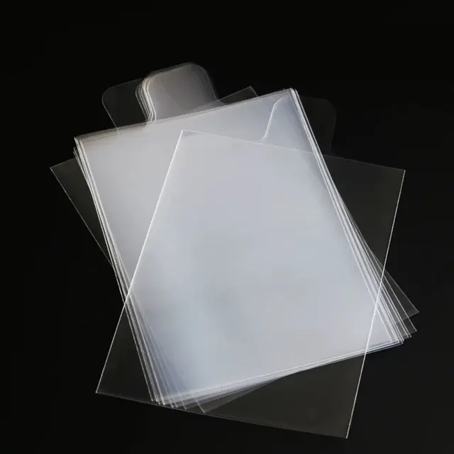 Clear Card Sleeves 65x90mm 100 Pieces 4