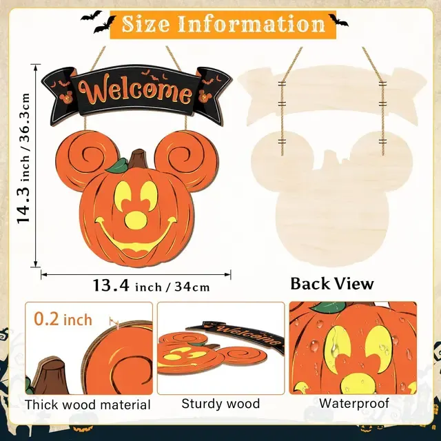 Halloween-Türschild 3