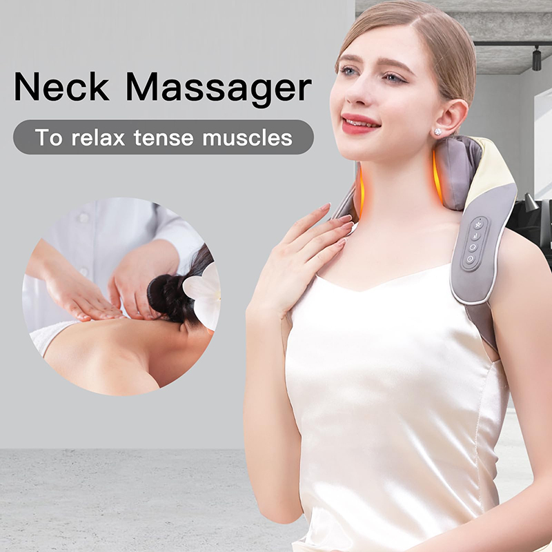 Neck and Shoulder Massager with Heat